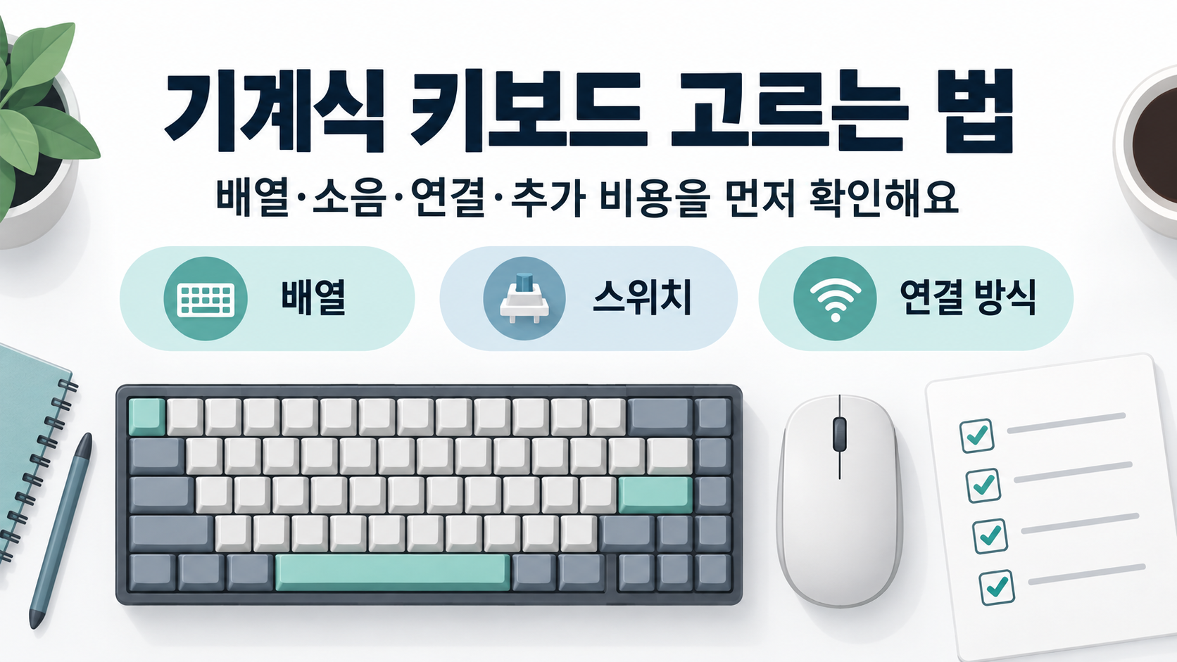 기계식 키보드 고르는 법