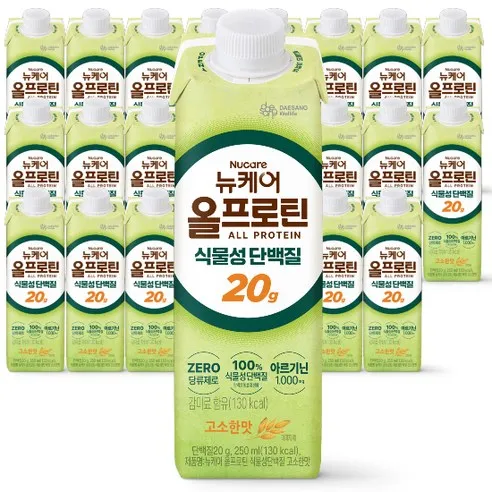 뉴케어올프로틴 식물성단백질 고소한맛