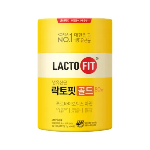 락토핏 정품 골드 80포