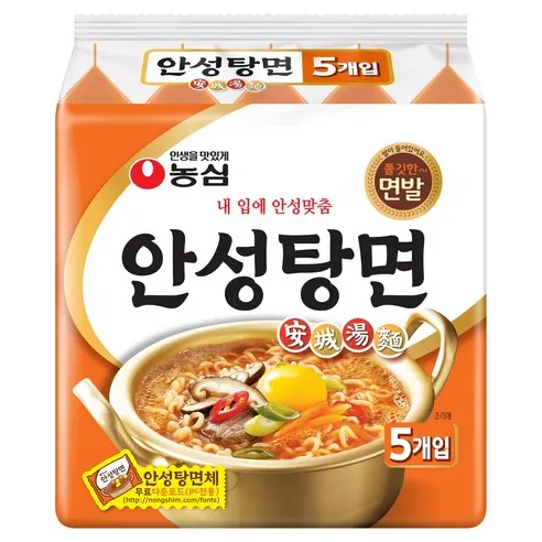 안성탕면 125g