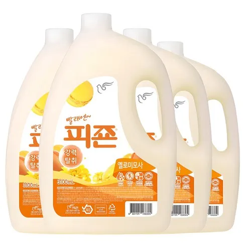 피죤 레귤러 섬유유연제 옐로미모사 본품
