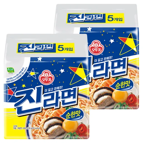 오뚜기 진라면 순한맛 120g