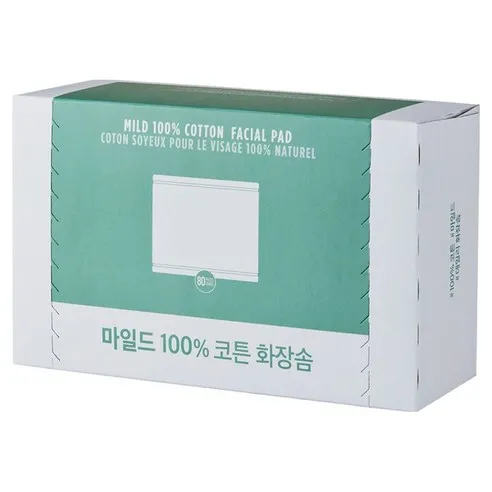 더페이스샵 데일리 뷰티툴즈 마일드 100% 코튼 화장솜
