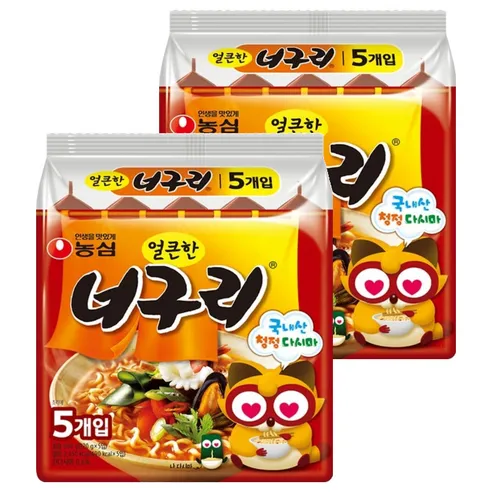 너구리 얼큰한맛 120g