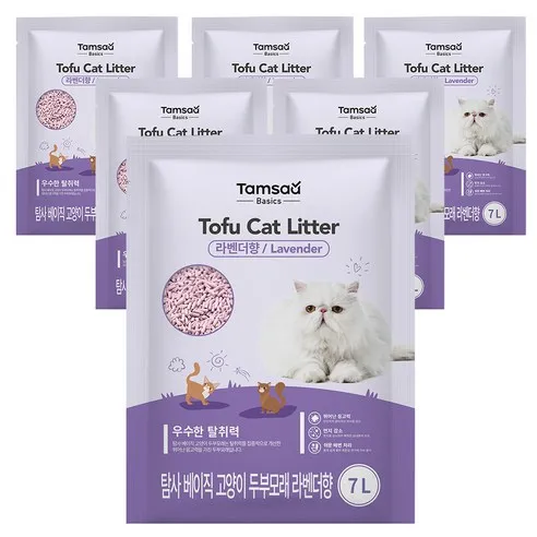 탐사 고양이 두부모래 7L (약 2.8kg)