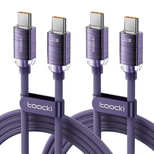 Toocki 100W C to C PD 초고속 충전 케이블