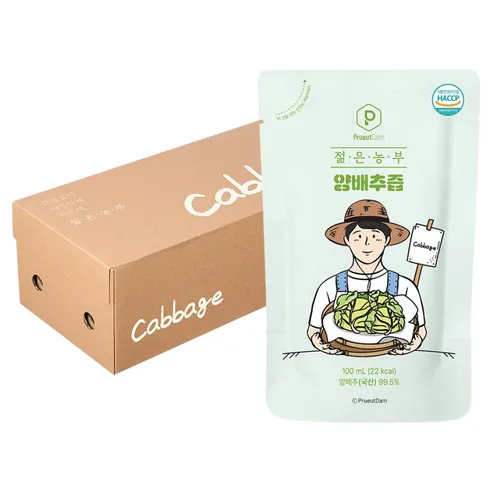 푸릇담 젊은농부 양배추즙