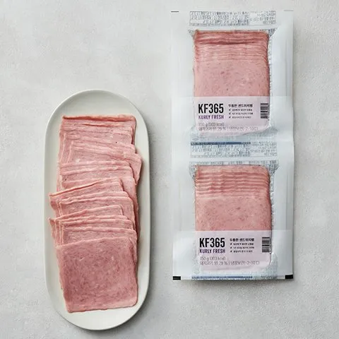 [KF365] 두툼한 샌드위치햄 300g (150g*2입) - 마켓컬리