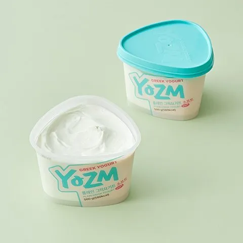 [YOZM] 플레인 그릭요거트 소프트 500g - 마켓컬리