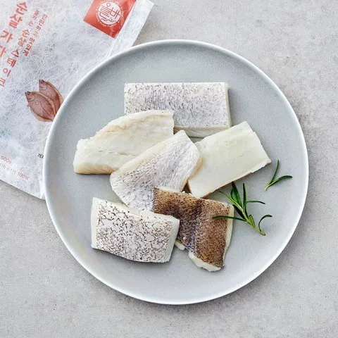 순살 가자미 스테이크 500g (냉동) - 마켓컬리