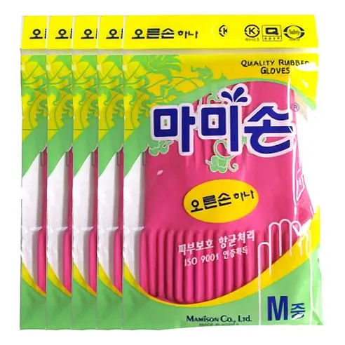 마미손 오른손 하나 고무장갑