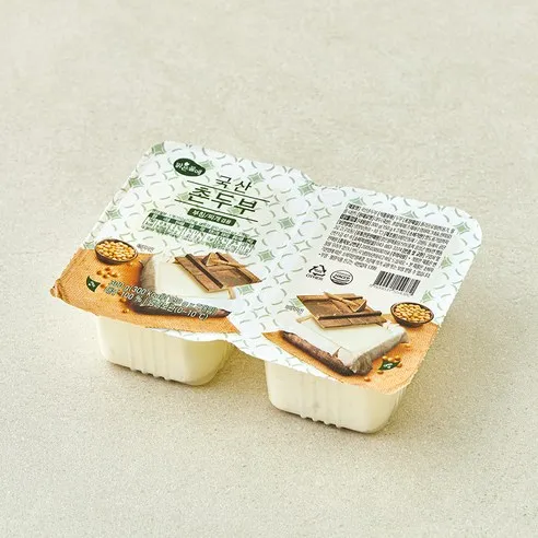 맑은물에 국산 촌두부