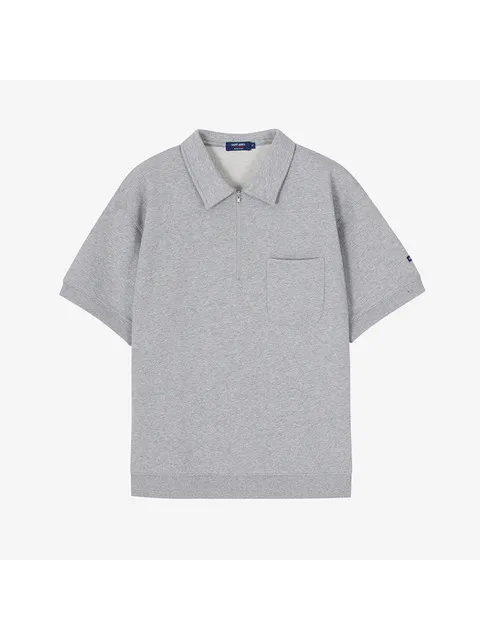 맨즈 봉봉 하프 슬리브 (GRY) ASJM261KR35-GRY
