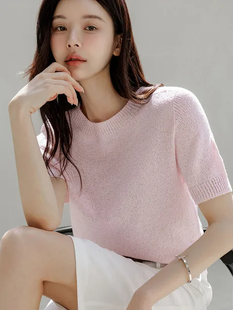 테너리프 반팔 니트_F6H298KN