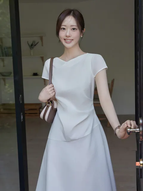 Miel Shirring Dress (2colors)