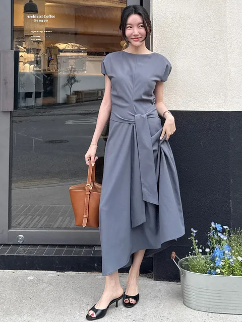 Knot Long Dress_3color