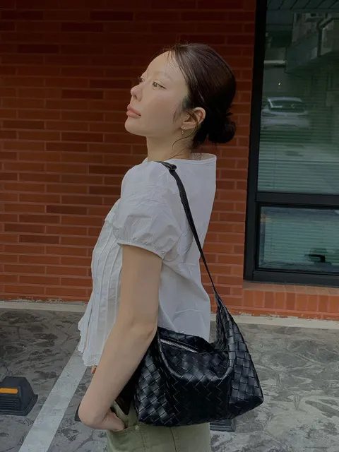 ANC WEAVING MESH MINI BAG_7COLOR