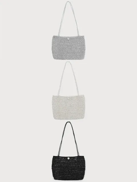 SHINE MINI KNIT BAG_3COLORS