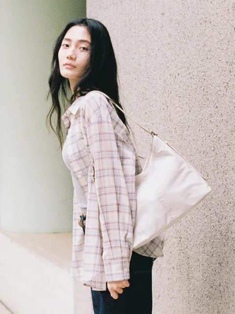 팔레트 숄더 나일론 아이보리
