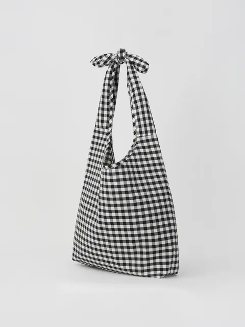 Waterproof Check Knot Bag_5color