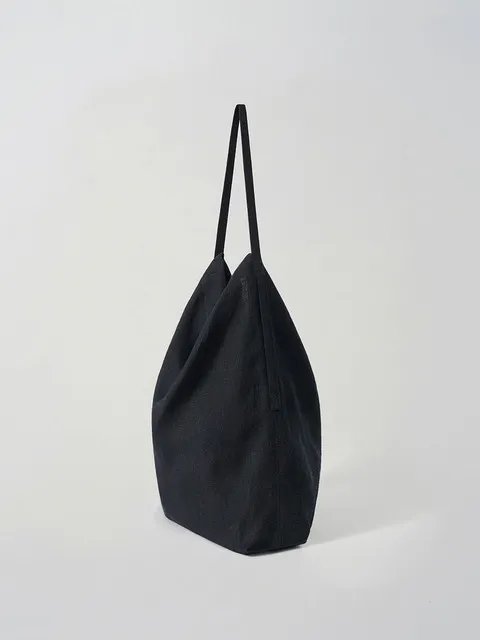 linen carry bag (navy)