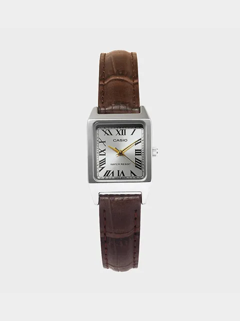 CASIO 카시오 LTP-V007L-9B 여성시계 가죽밴드 손목시계