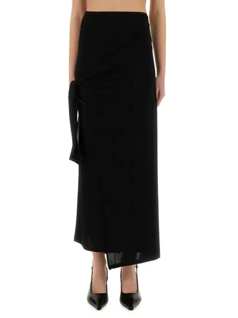 25SS 팔로마울 미디 스커트 UD7807999 BLACK DOM