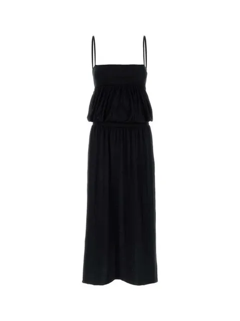 26SS 기마구아스 롱 원피스 SELINA MAXI DRESS BLACK DOM