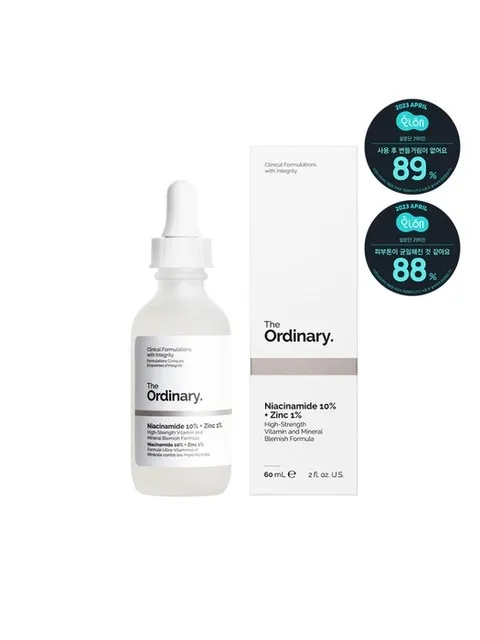 나이아신아마이드 10% + 징크 1% 60ml