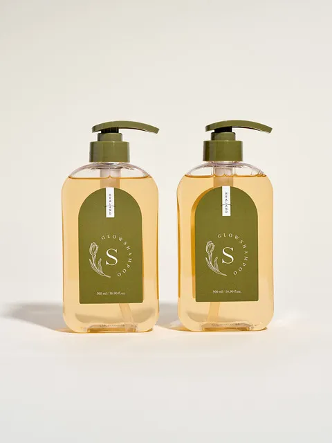 힐란드 글로우 샴푸 500ml 2개