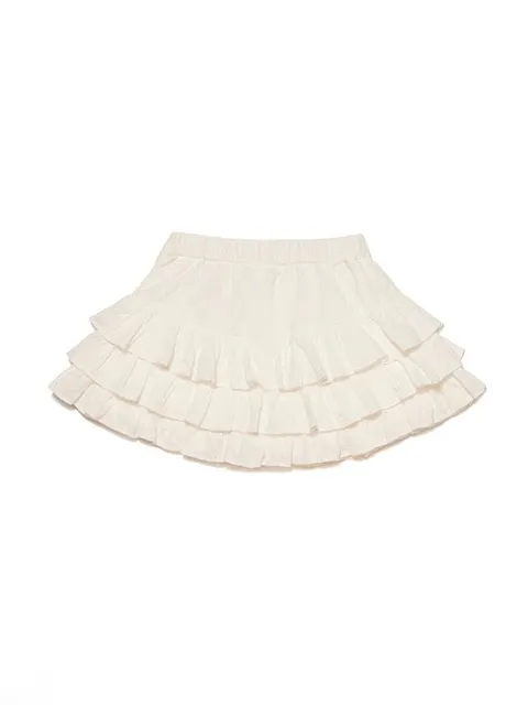 아일렛 민뇽 스커트 화이트 SS25-MIGSKW