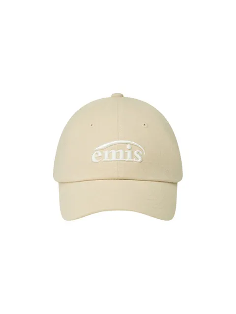 (K) NEW LOGO BALL CAP-BEIGE