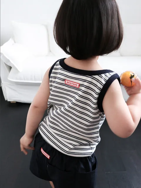 BRISE SIMPLE STRIPE SLEEVELESS