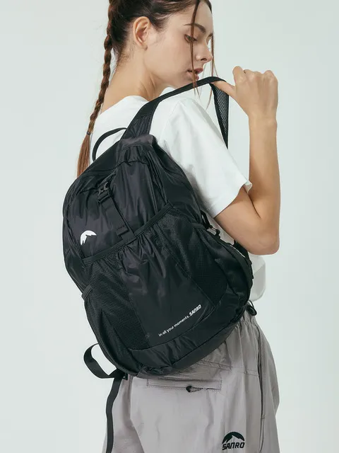 COMPACT 폴딩백 하이킹 경량 백팩 20L_BLACK