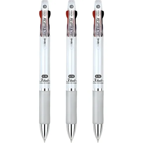 자바펜 제트3볼M 유성볼펜 0.38mm