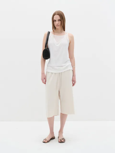 Eto Sweat Half Pants (Butter)
