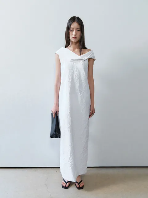 Crease Dress_IVORY