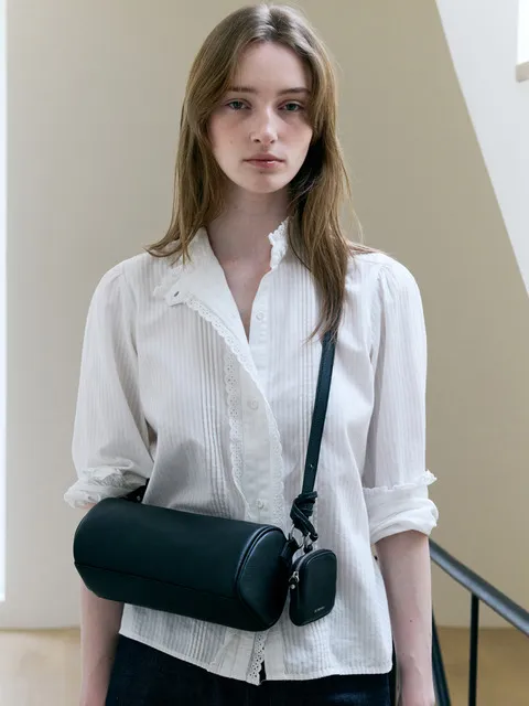 Basset Round Bag Black