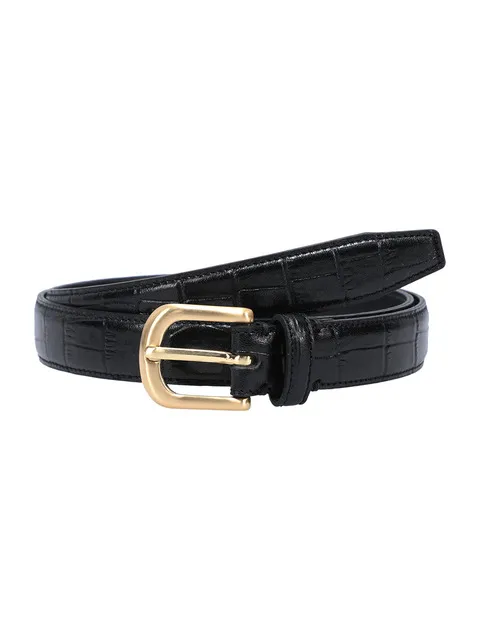 Sofia classic leather belt
