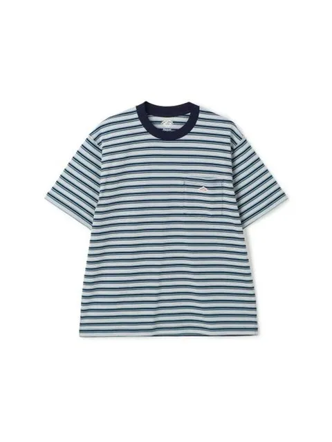 26SS 단톤 반팔 티셔츠 DTC0198TCB BLUE X GREY MULTI DOM