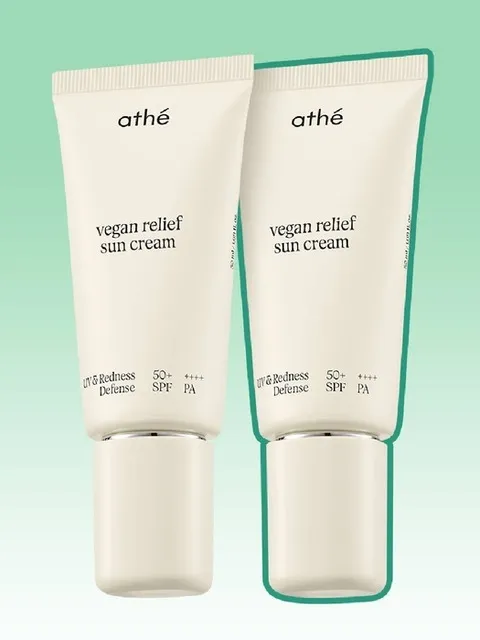 아떼 비건 릴리프 무기자차 선크림 50ml x 2개