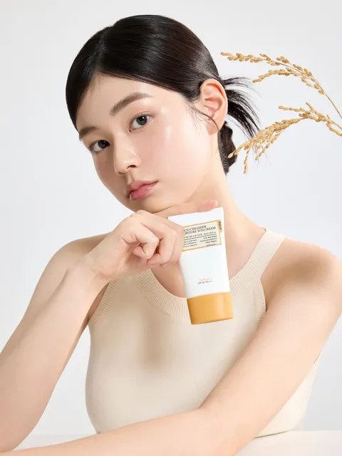 풀리 쌀 세라 수분 선크림 50ml