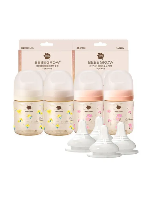 PPSU PA 젖병 160ml 트윈더블세트(젖병4+젖꼭지4)