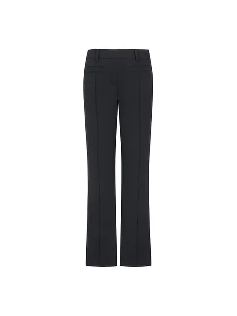 Patch Pocket Bootcut Pants_Black (QW0ESL20139)