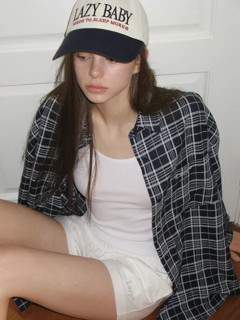 Loose Fit Classic Check Shirt (5color)