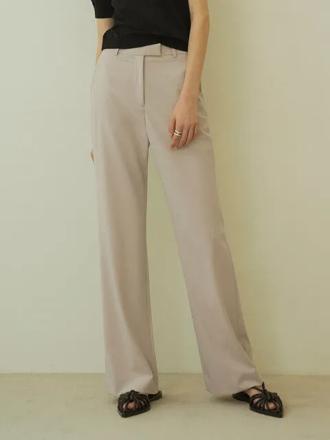 SIPT7050 signature summer trousers_Beige