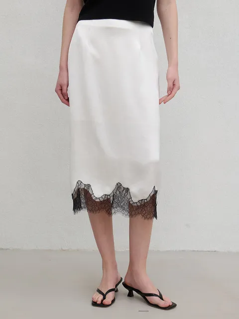 Dolce Laced Long Skirt_2color