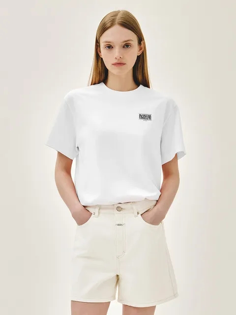 AEROCOOL SMALL CLASSIC LOGO TEE white