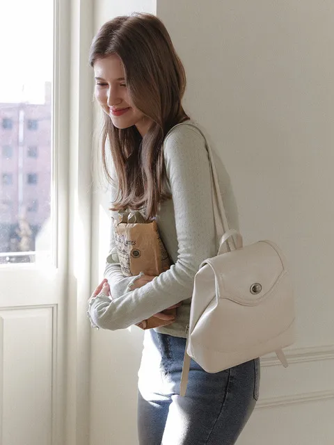 미뇽 백팩 Mignon Backpack_Ivory