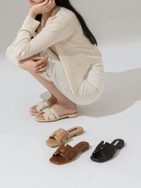 테라스 2TYPE 슬리퍼 뮬 2cm 5cm